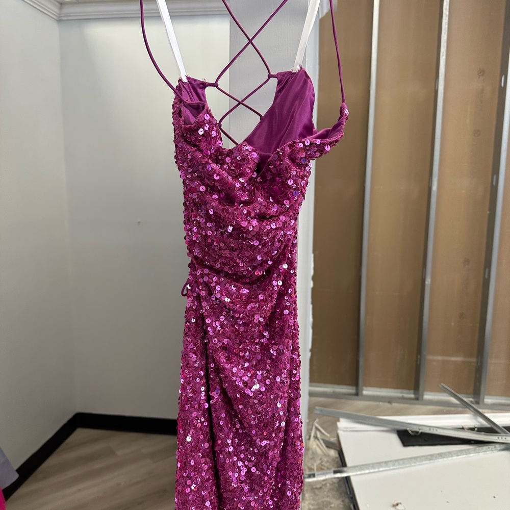 Sequin Pink Dress
